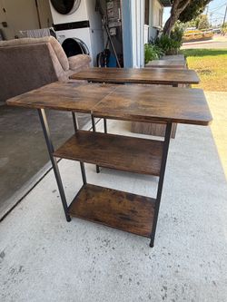 End tables x2