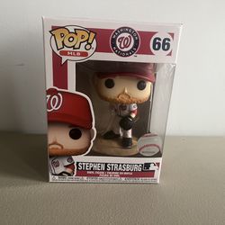 Funko POP Stephen Strasburg #66 Washington Nationals Baseball MLB New