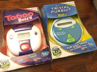 Taboo Buzzed & Trivial Pursuit