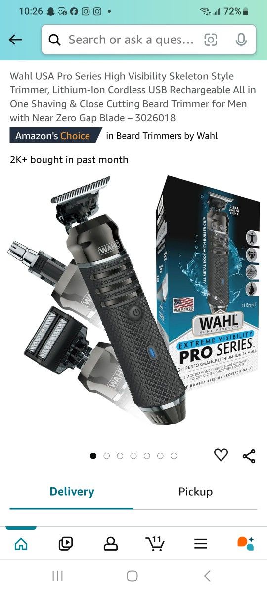 Men Trimmer Health & Beauty