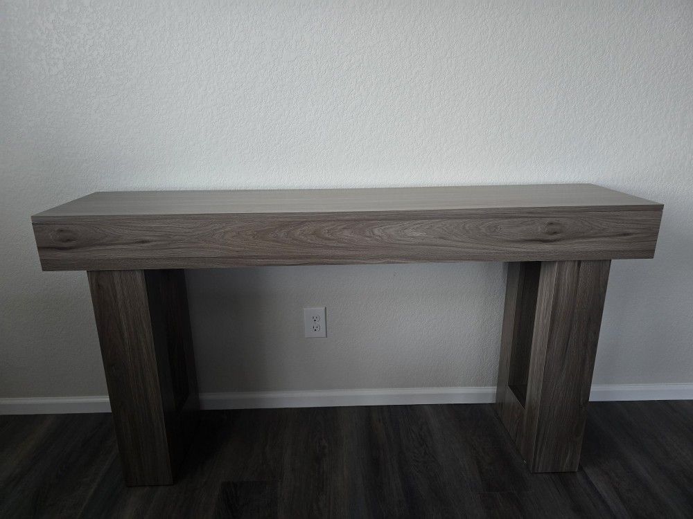 Tribesigns 63-Inch Long Entryway/ Console Table in color Gray