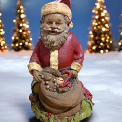 Tom Clark Santa III Gnome Sculpture Christmas Vintage Hand-Signed 1984