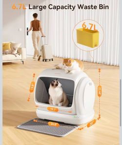 MeoWant MW-SC09 Self-Cleaning Cat Litter Box BRAND NEW