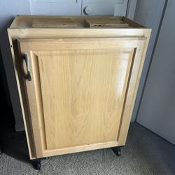 Cabinet With Wheels 
