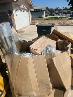 HVAC plumbing pallets