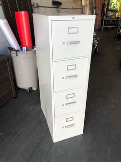 4-Drawer Metal Vertical Filing Cabinet