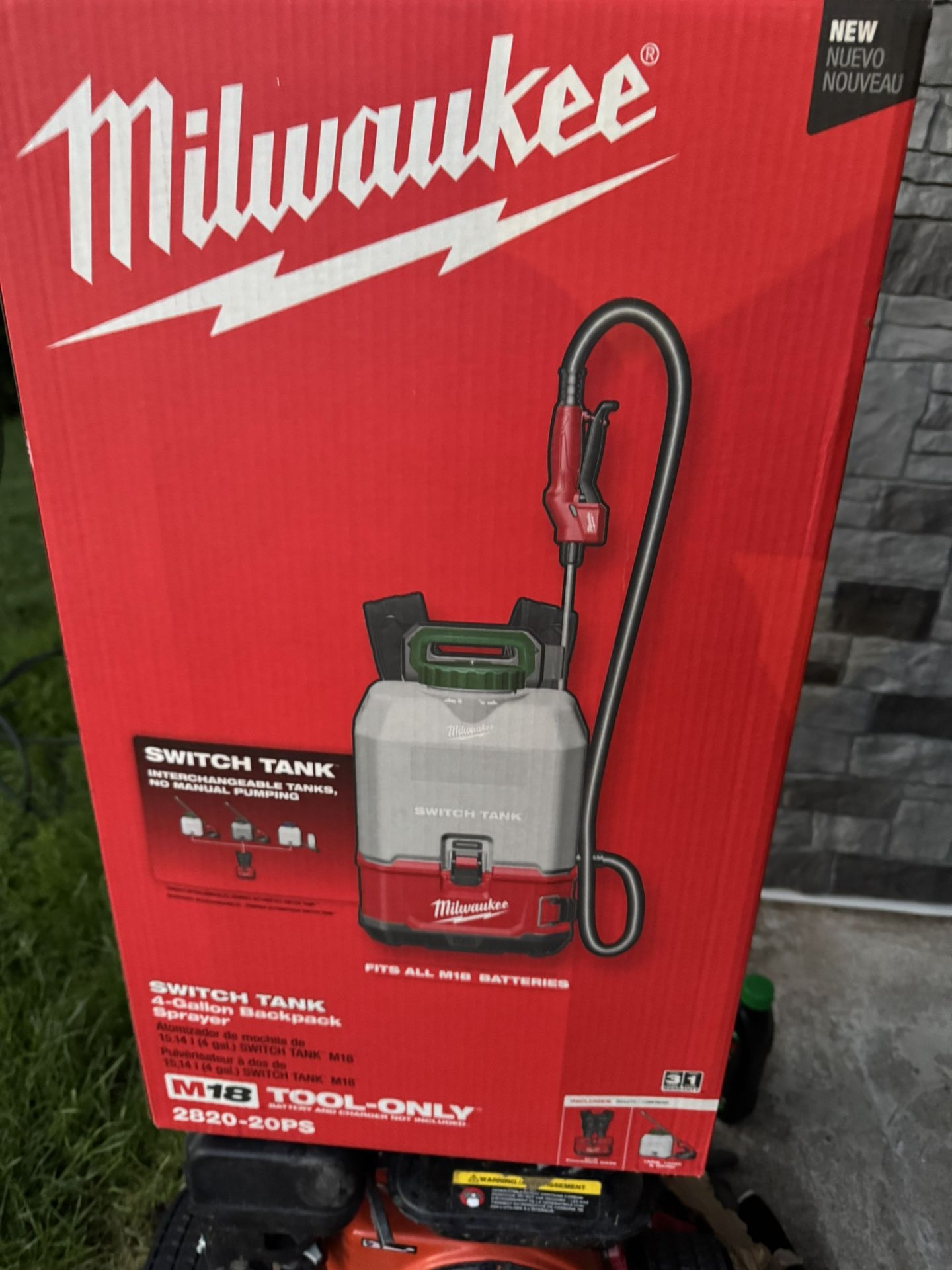 Milwaukee switch tank TOOL ONLY
