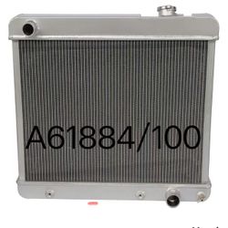 PLESIU ZC284 New 3 Rows All Aluminum Radiator Fit 1963-66 Chevrolet C10/20/30 K10/20 Panel/Pickup 3.8L/4.1L/4.8L L6 4.6L/5.3L V8 Gas