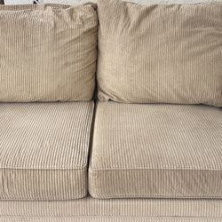 Free Corduroy loveseat