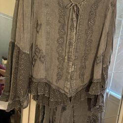 Blouse & Skirt Set