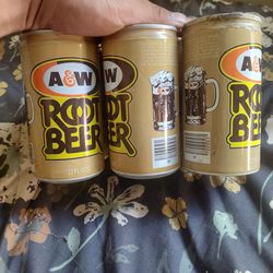 Vintage 1970s A&W Root Beer 6 pack intact