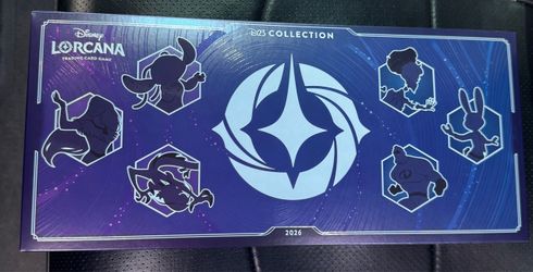 Disney Lorcana D23 Collection Exclusive Box English 2026 *IN HAND*