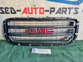 missing a trim 2015 - 2020 GMC YUKON XL SLE XLT FRONT BUMPER GRILLE OEM AY67840