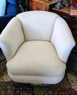 Mid-Century Modern Swivel Rocking Chair
