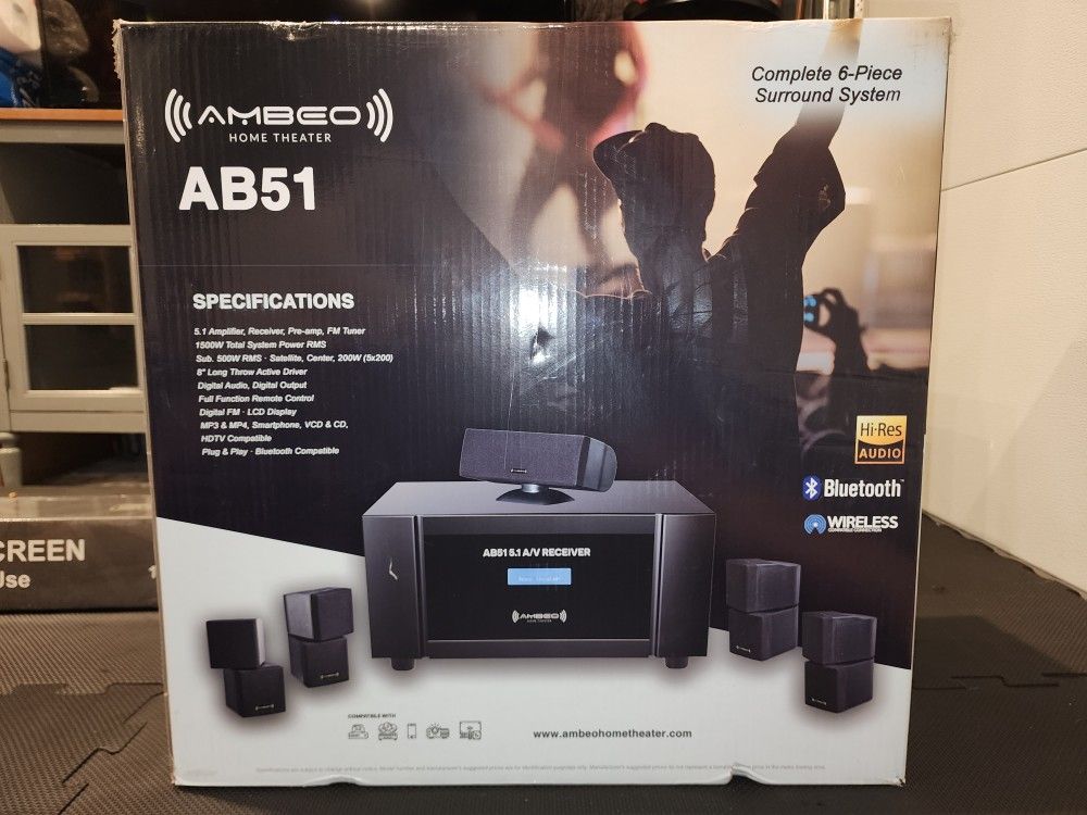 New 2023 Ambeo AB51 Home Theater System
