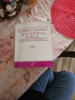 2023 Southern California Local Court Rules Key Rules