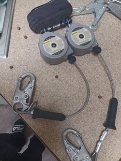 Professional Fall Protection Gear Set - Harness, SRLs, Lanyards ($350)OBO