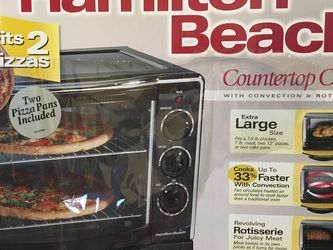 Hamilton Beach Countertop Oven with Convection & Rotisserie