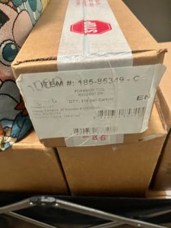 Pokemon Paldea evolved Booster box case