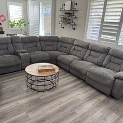 Theater Style Sectional Couch - FREE