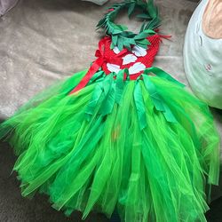 Size 9-10 Hawaiian Princess Dress