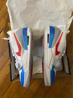 Men’s Size 10 Jordan Legacy 312 Low White Game Royal University Red