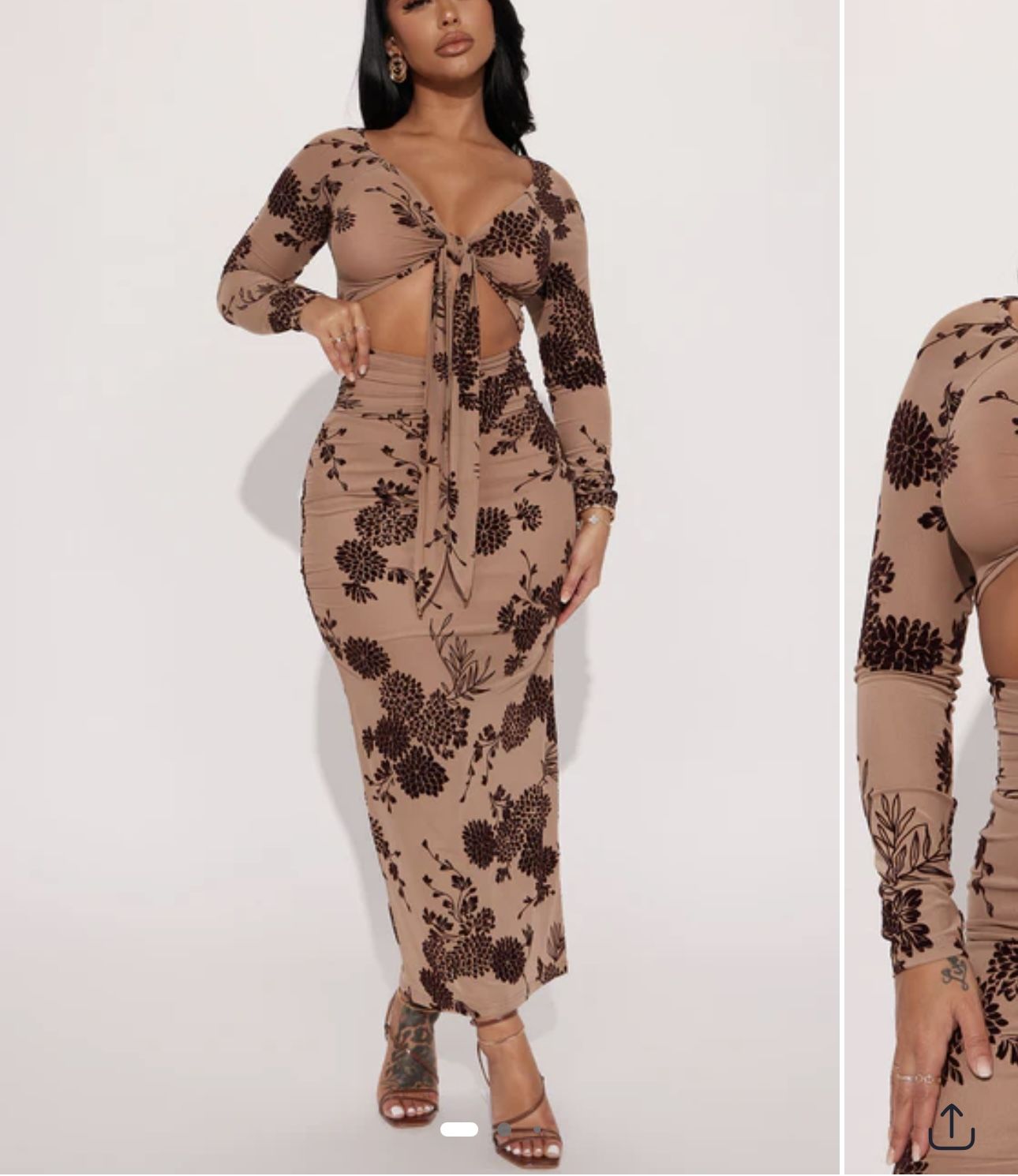 Fashion Nova Outfit Dress Like New Size Large