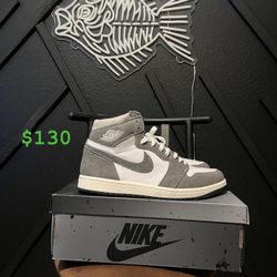 Size 10.5 Men Jordan 1 “washed black”