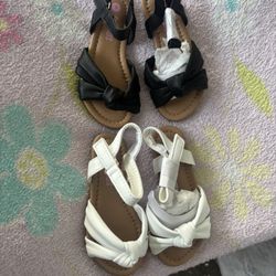 Toddler Sandals Size 6 -2pairs 