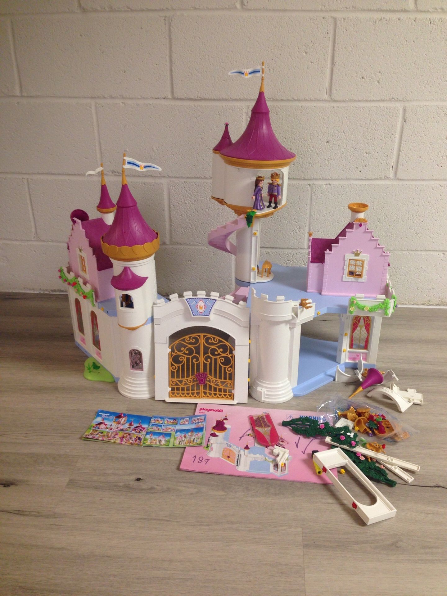 Playmobil princess castle toy 6848