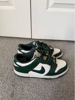 Nike Dunk Low Bundle - 2 Pairs Kids 7Y - Panda & Team Green)