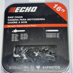 New 16” Echo Chain Saw Chain