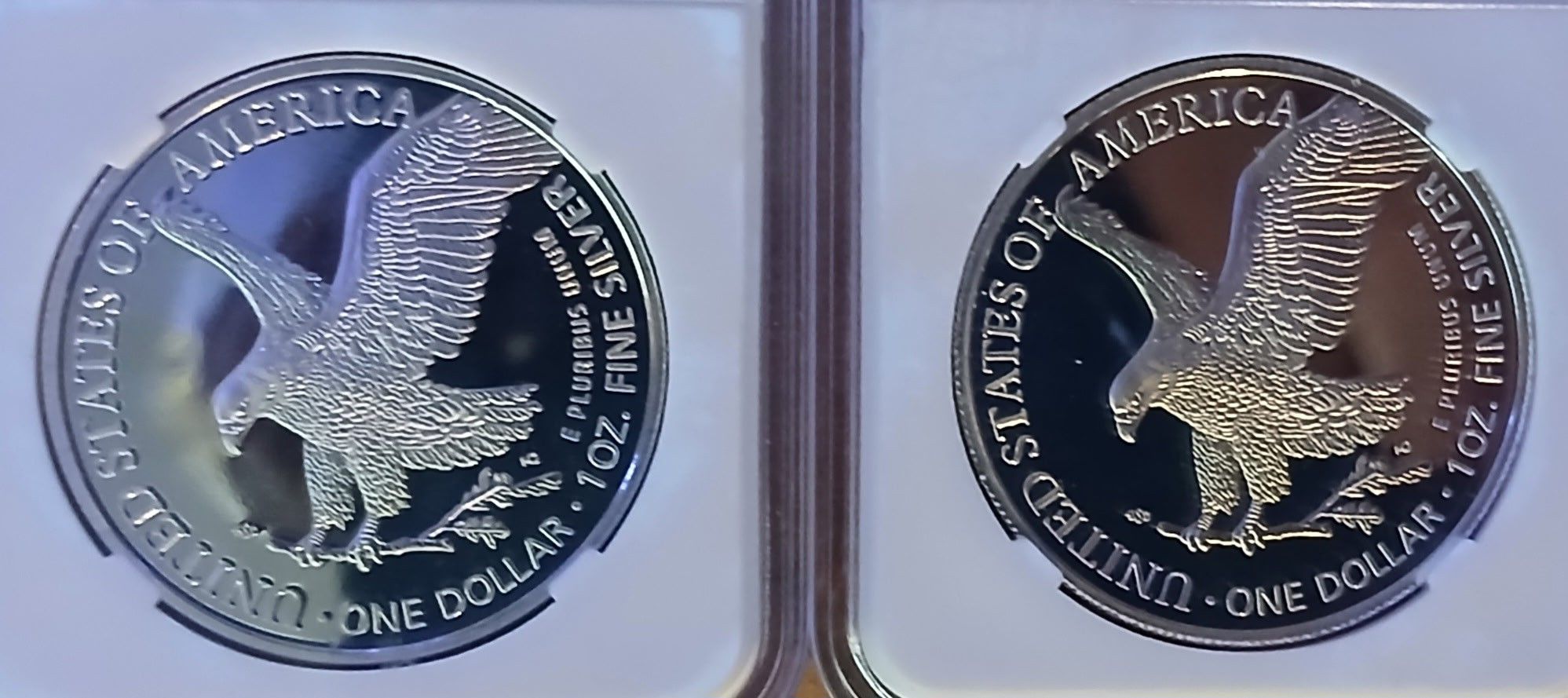 Liberty" Silver" Dollars (Qty 2)