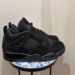 Nike Air Jordan 4 Black Cat Size 10