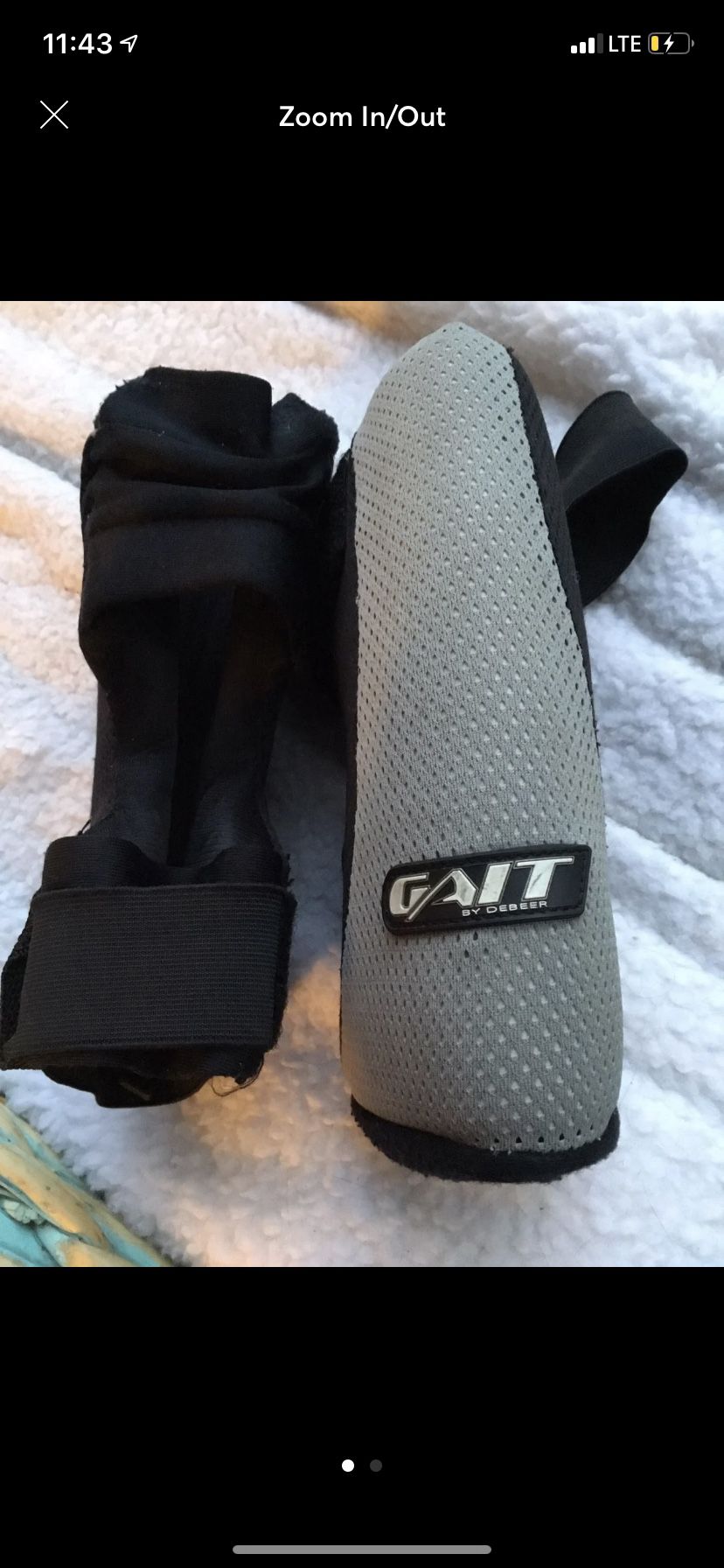 M/l lacrosse elbow pads. SHIPPING ONLY