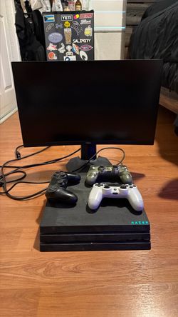 PS4 and Dell Monitor