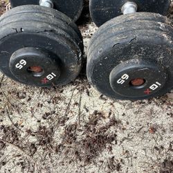 Dumbbells. Pair Of 65s