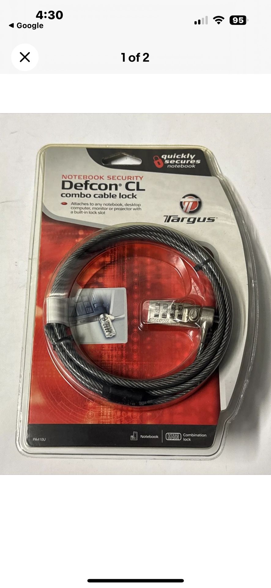 Lock For Laptop