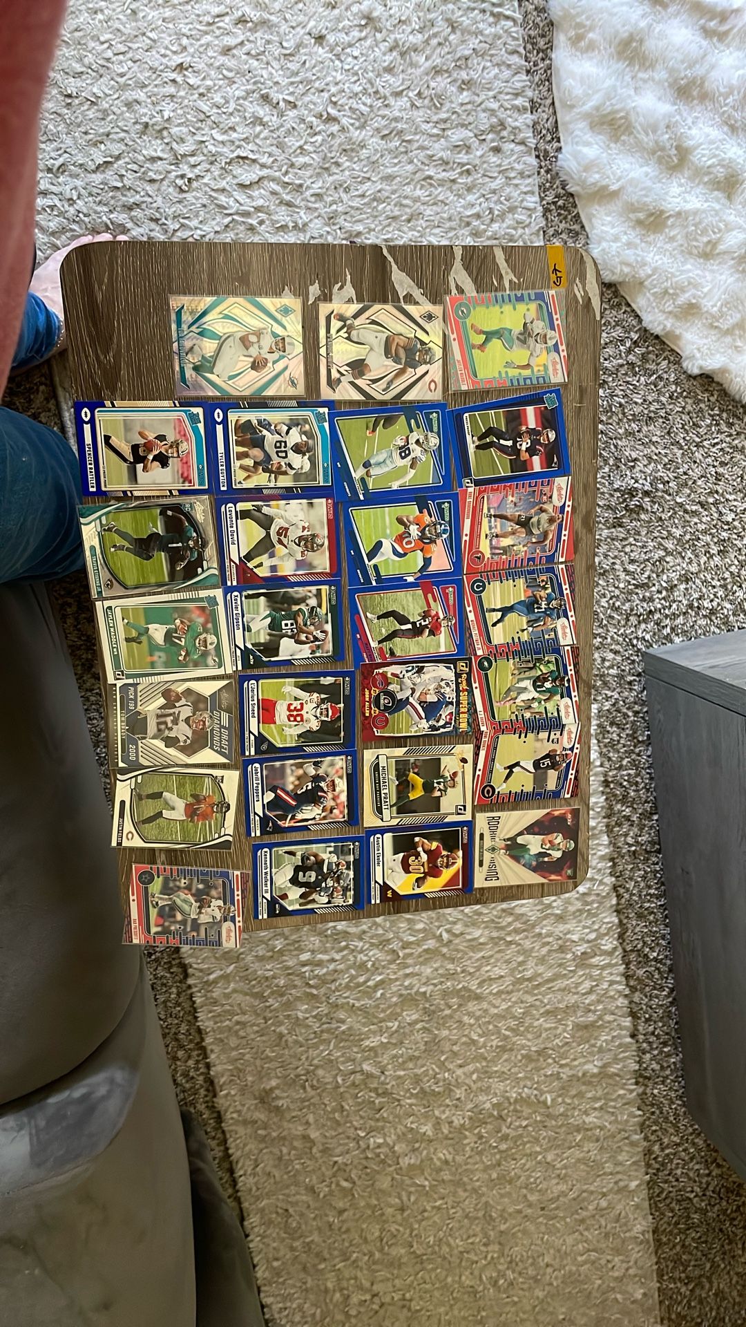 Football card Lot- No Base #9