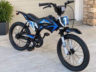 Brand New 20” Kids’ Bike – Blue & Black