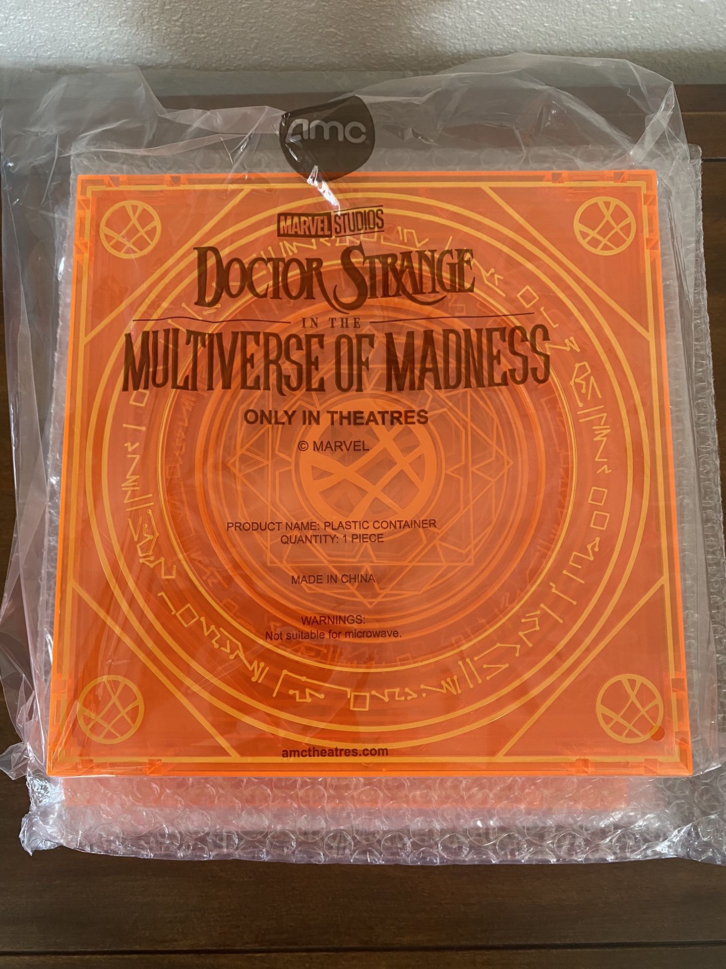 Doctor Dr Strange in the Multiverse of Madness movie Tub Popcorn BUCKET AMC