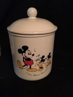 Mickey Mouse cookie jar