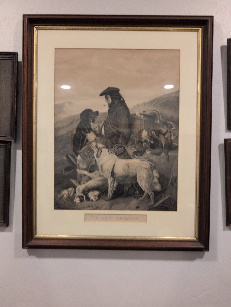 The Scotch Gamekeeper- Fine Art -$100