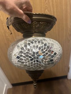 Antique Moroccan Pendant Light