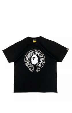Chrome Hearts x BAPE Tee – Black