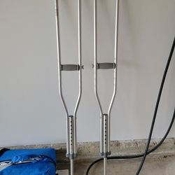 Crutches Used Once
