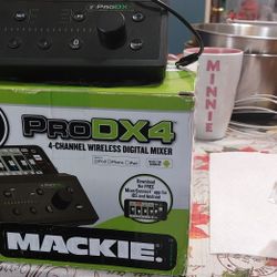 PRODX4   CHANNEL WIRELESS DIGITAL MIXER 