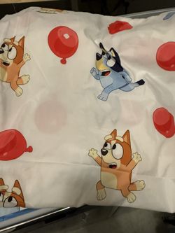 Bluey Twin Bed Comforter 5 Piece Set