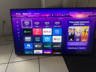 TLC ROKU 50 inch