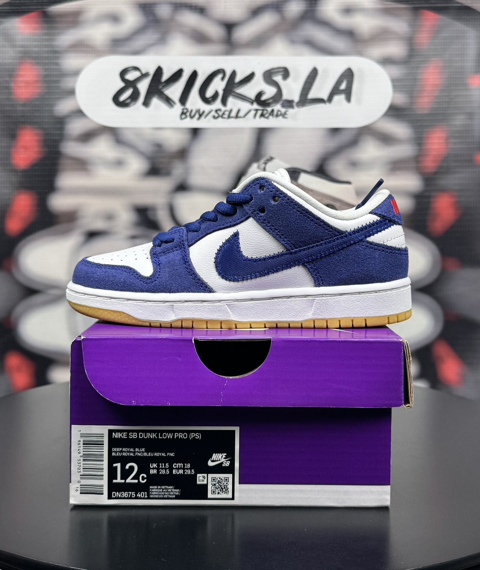 Nike SB Dunk Low “Los Angeles Dodgers”